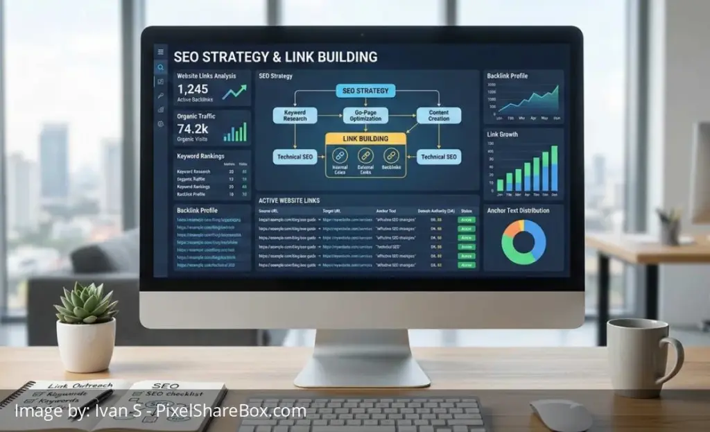 SEO link strategija