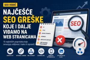 Najčešće SEO Greške